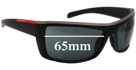 Prada SPS02H & PS02HS 65mm Replacement Lenses 